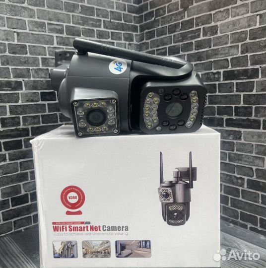 Камера видеонаблюдения уличная с симкартой 4 g