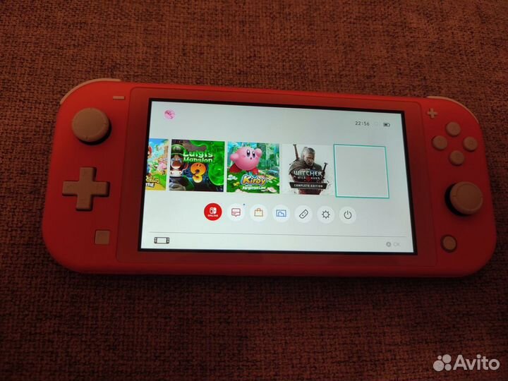 Nintendo switch lite sd 128 прошитая