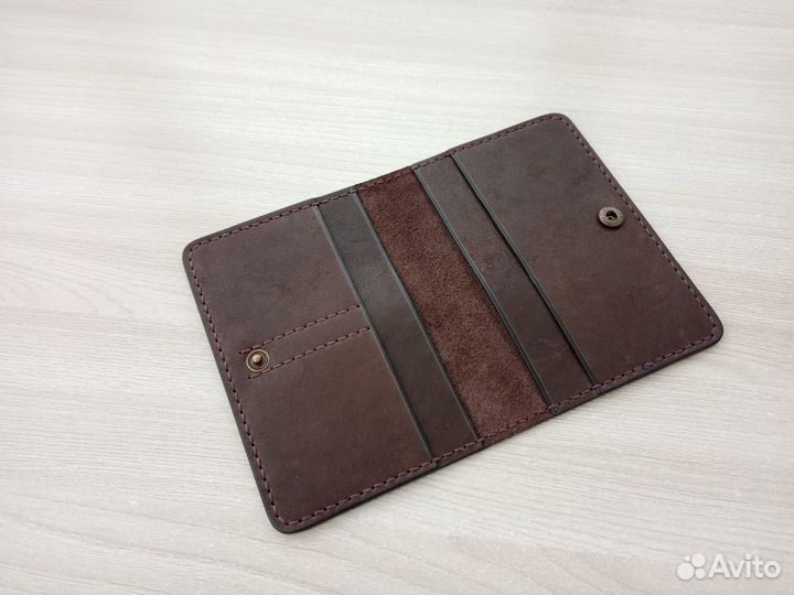 Портмоне бумажник для документов ручная работа