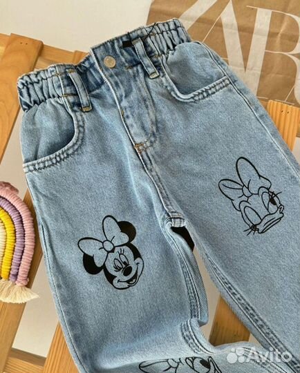Джинсы zara для девочки