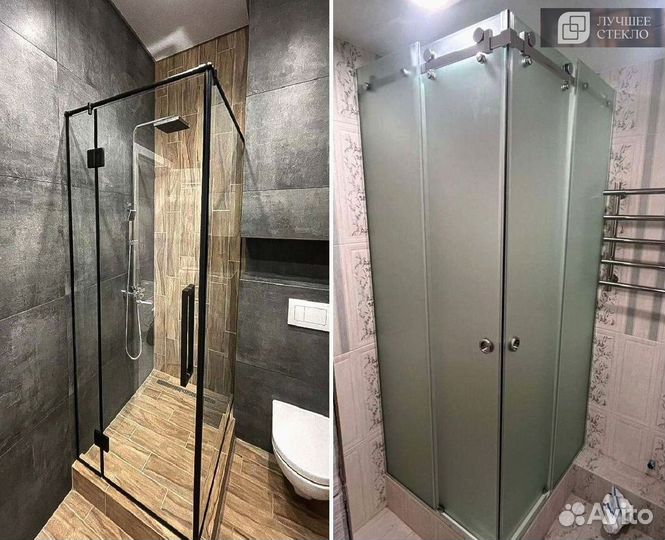 Душевые перегородки уголки