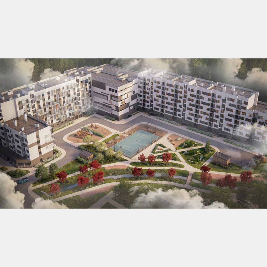 2-к. квартира, 75,2 м², 3/8 эт.