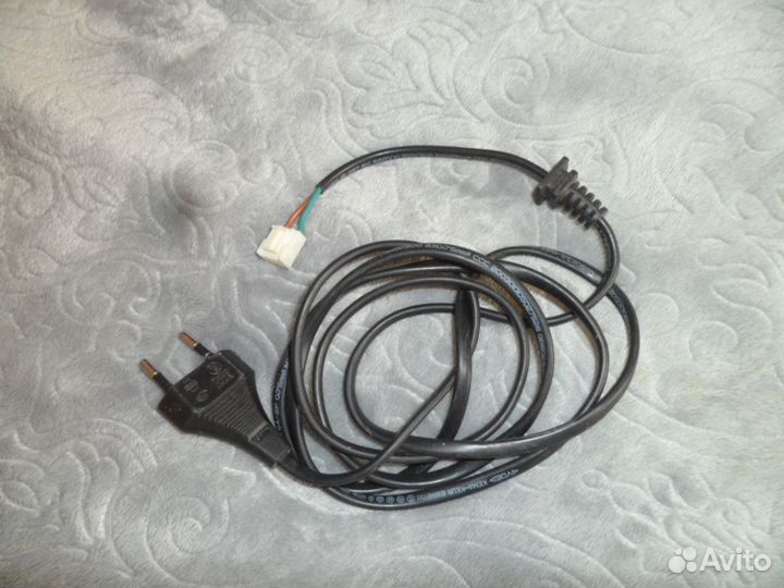 Шнур сетевой Евро 3х0.75мм² 1.8м, Кабель рк50