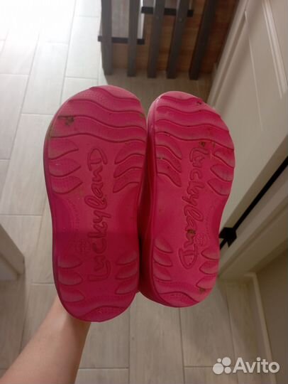 Детские резиновые сапоги 30-31 размер