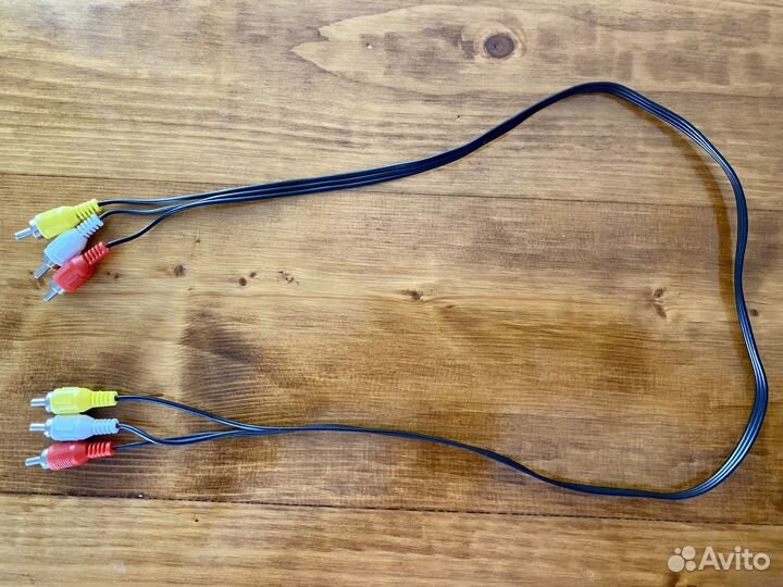 Шнур соединительный 3RCA - 3RCA, Шнур тюльпан