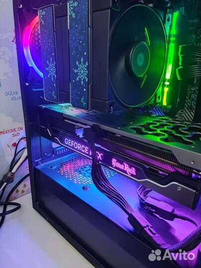 Игровой компьютер RTX 4070 ti, Ryzen 7 5800x3d