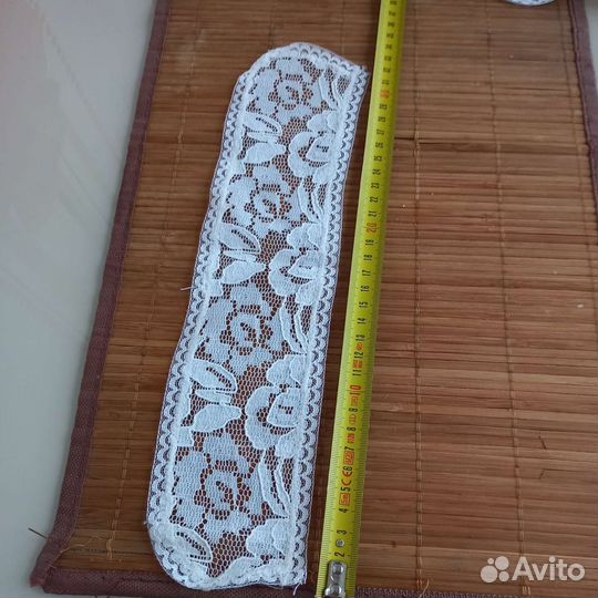 Воротничек и манжеты к школьному платью