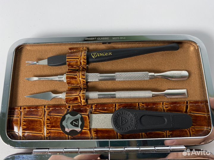 Маникюрный набор Zinger msfe-201-S, новый