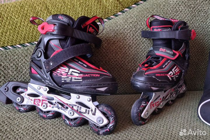 Роликовые коньки детские раздвижные