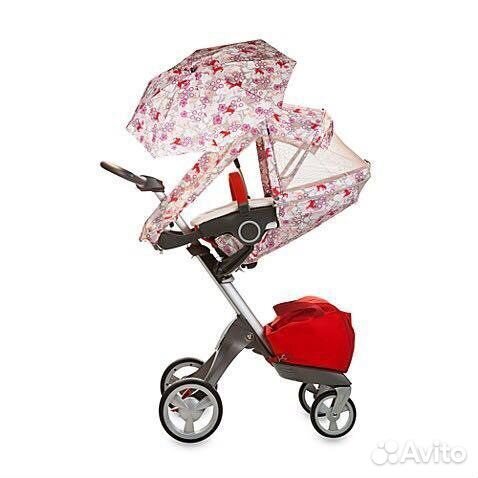 Летний кит Stokke summer kit, цвет красные волки