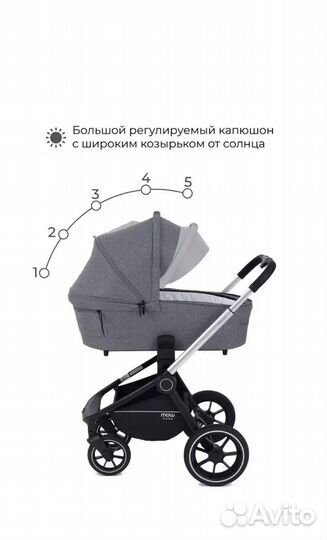 Коляска 2 в 1 MOWbaby zoom