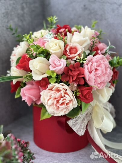 Букет из мыла