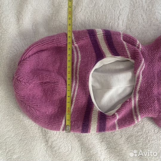 Шапка шлем для девочки