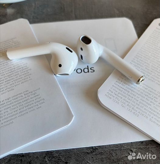 Беспроводные наушники apple airpods 2