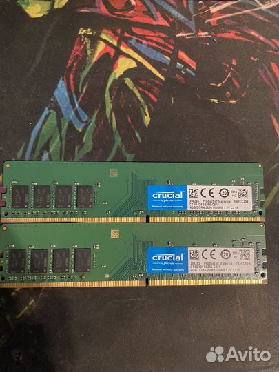 Оперативная память ddr4 8gb