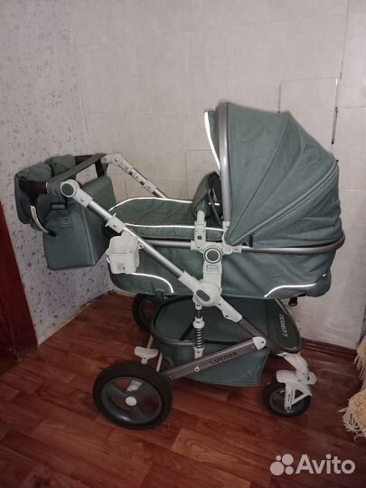 Коляска 2в1 Luxmom 518