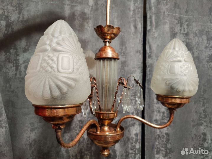 Люстра СССР Сталинский ампир