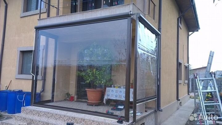 Мягкие окна для террас