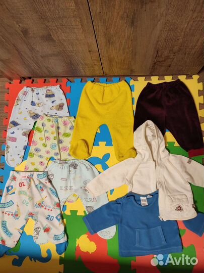 Одежда для мальчика пакетом 68-74 6 месяцев