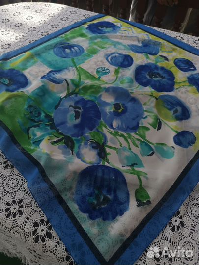 Красивый шифоновый платок