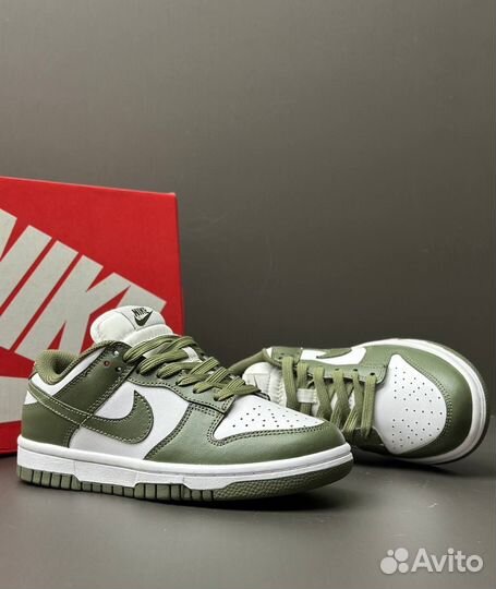 Кроссовки Nike SB Dunk Low Medium Olive