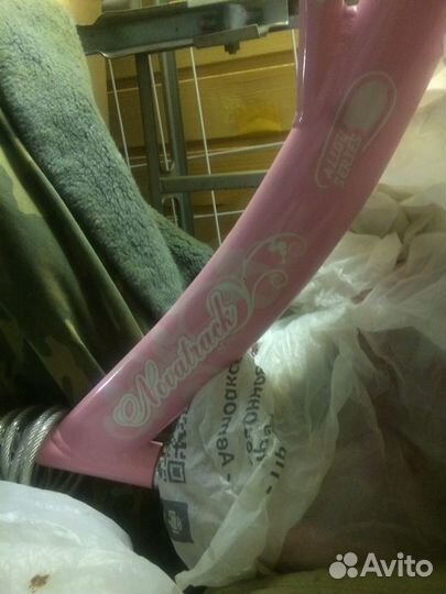 Детский новый велосипед для девочки