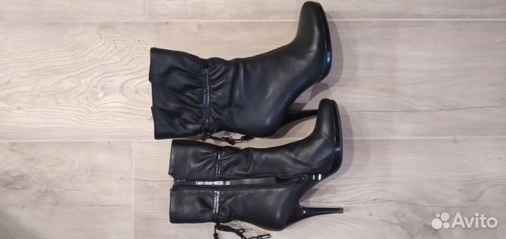 Ботильоны 33-34р,кожа