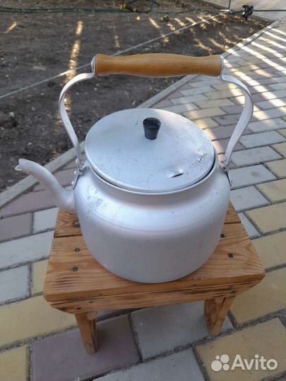 Чайник алюминиевый СССР новый