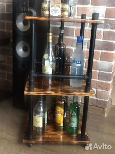 Полка настенная Лофт