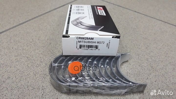 CR6629AM STD вклад. шатунные53x15,2x1,6+0.25 S