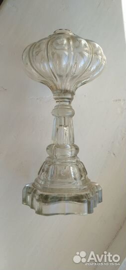 Лампа керосиновая Красный Октябрь стекло