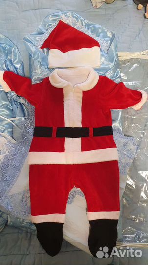 Костюм деда мороза детский