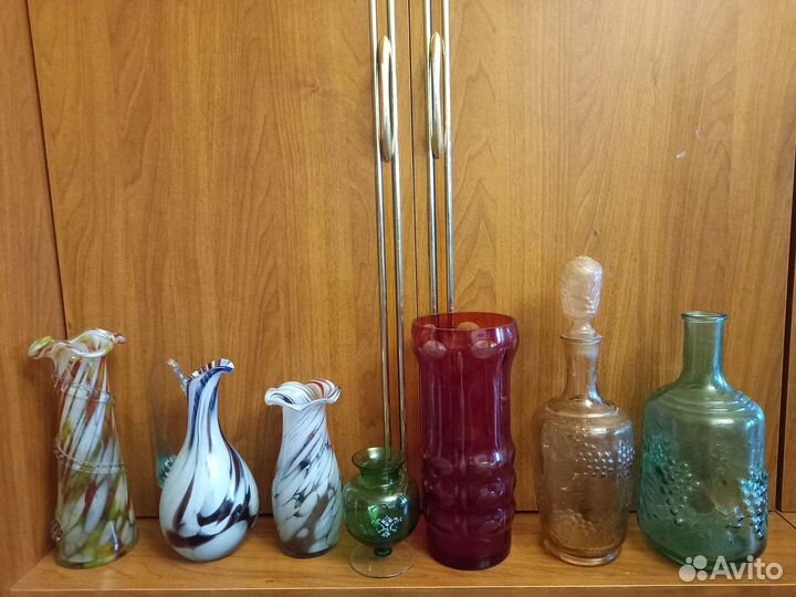 Вазы конфетницы салатники СССР. хрусталь, стекло