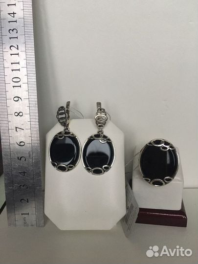Серьги Кольца серебро 925