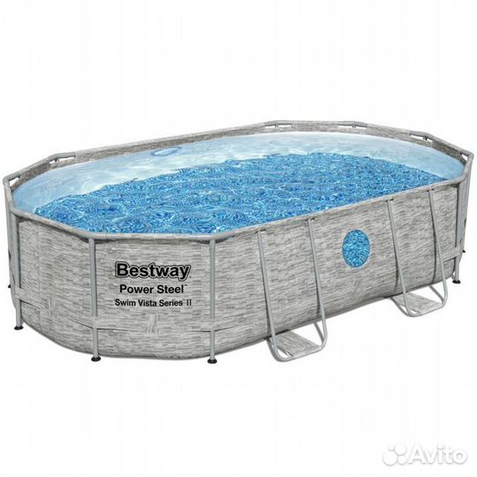 Каркасный бассейн Bestway 488х305х107 см (56946)