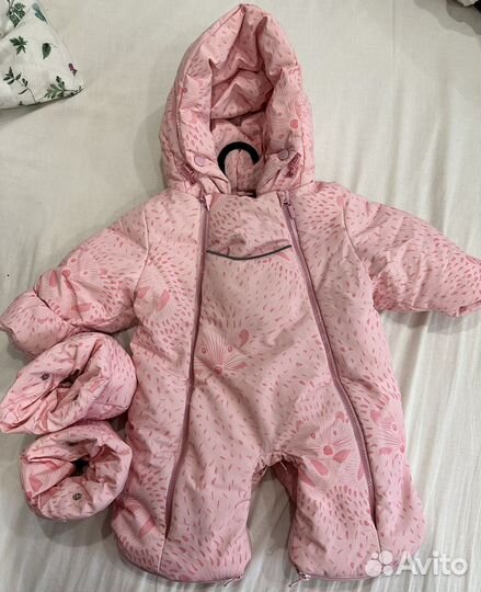Зимний комбинезон для девочки