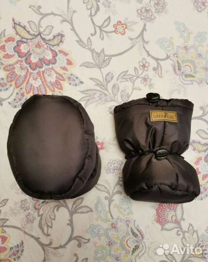 Варежки и пинетки для малышей