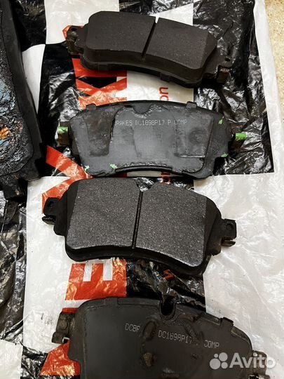 Тормозные колодки DC Brakes STR.S+