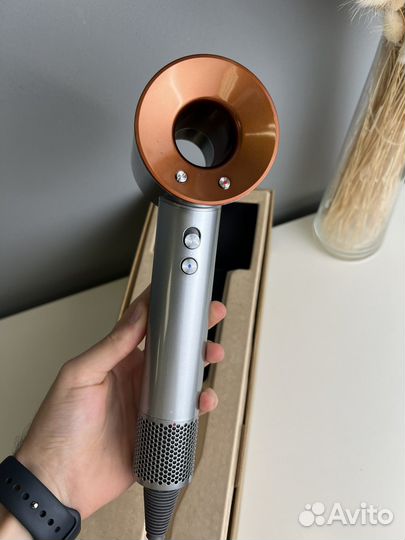 Фен dyson supersonic hd08 никель /медь