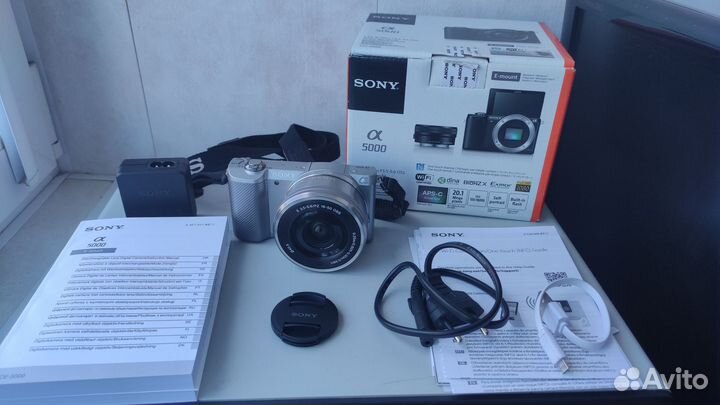 Sony a6000 kit как новый (пробег 2 тыс)