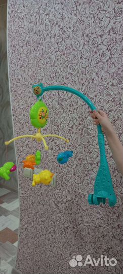 Детская карусель на кроватку