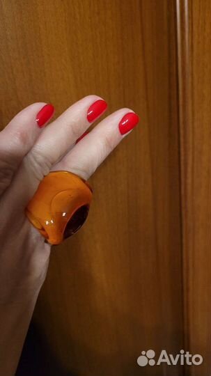 Муранское стекло (кольцо и пуссеты)