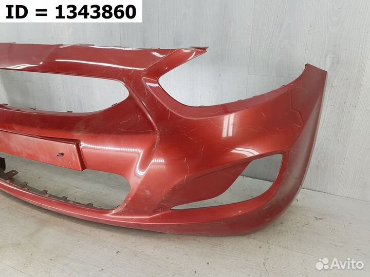 Бампер передний Hyundai Solaris