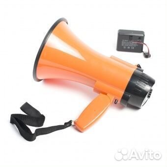 Громкоговоритель рупорный мегафон