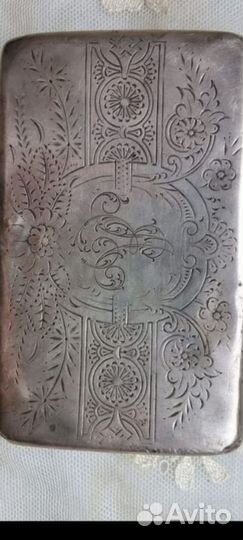 Портсигар дореволюционный 84 проба