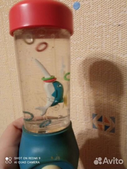 Советская игрушка СССР Дельфин в воде