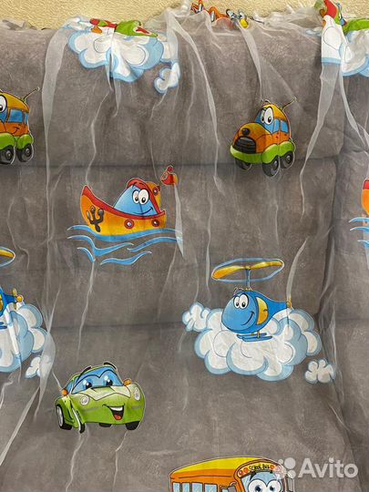 Тюль в детскую комнату