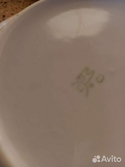 1987г СССР Тарелка мт Министерство торговли