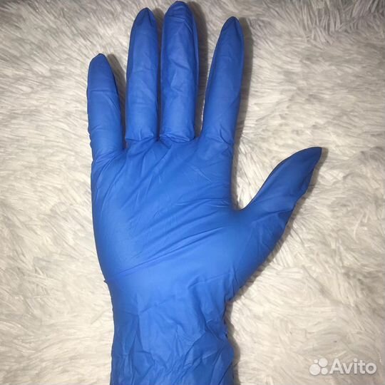 Перчатки нитриловые