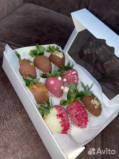 Клубника в бельгийском шоколаде